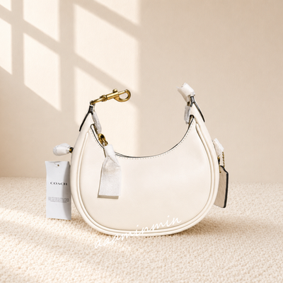NWT Coach Jonie Bag Brass/Chalk Glovetanned leather CR508 | eBay