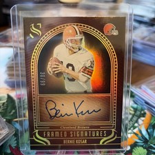 2025 Panini Silhouette Bernie Kosar Framed Signatures /99 #FS-BKR