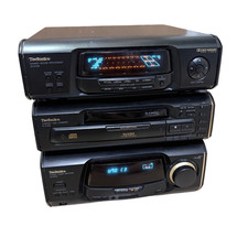 Technics EH60 Stereo System Stack SA-EH60 Tuner Amp SH-EH60 Processor SL-EH60