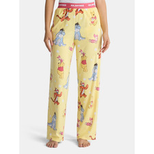 Women's Plus License Ladies Winnie the Pooh Pajama Pant 2X 18W-20W