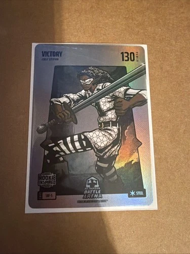 Victory Silver Steel Foil Victor Wembanyana 2026 Bo Jackson Battle Arena SBF-5