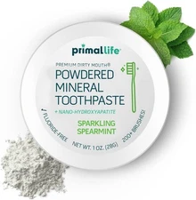 Primal Life Organics - Dirty Mouth Toothpowder, Tooth Cleaning Powder, Flavored