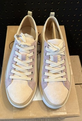 Vionic Winny Parchment Leather Snake Gold Sneaker Women's sizes 10 NEW!!
