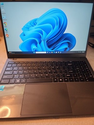 Dark Grey Laptop 15.6'' Intel Pentium Gold 6500Y 8GB RAM 256GB SSD Windows 11 Pro