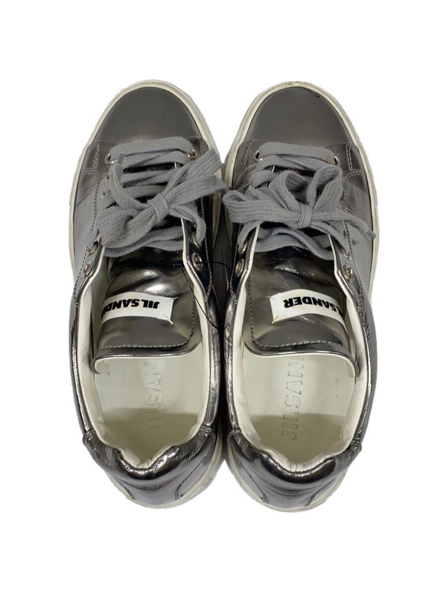 JIL SANDER Low Top Sneakers 37 Silver Used | eBay