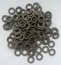 Image of M6 Grey Fibre Washers- 11.2mm O/D X 6.5mm I/D X 1.2mm Thk- Various quantities