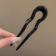 Women U Shaped Hairpin French Style Hair Pin Hair Stick Hair Fork Stick Pins NEW