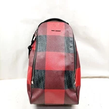 NO TARIFF Christian Dior Shoulder Bag Red PVC 4486585