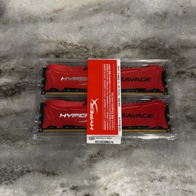 Kingston HyperX Savage 16GB (2x8) DDR3 SDRAM memory Kit HX316C9SRK2/16 Rare 