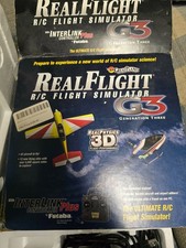 Real Flight R/C Flight Simulator G3 Complete Game CDs  Controller in Box