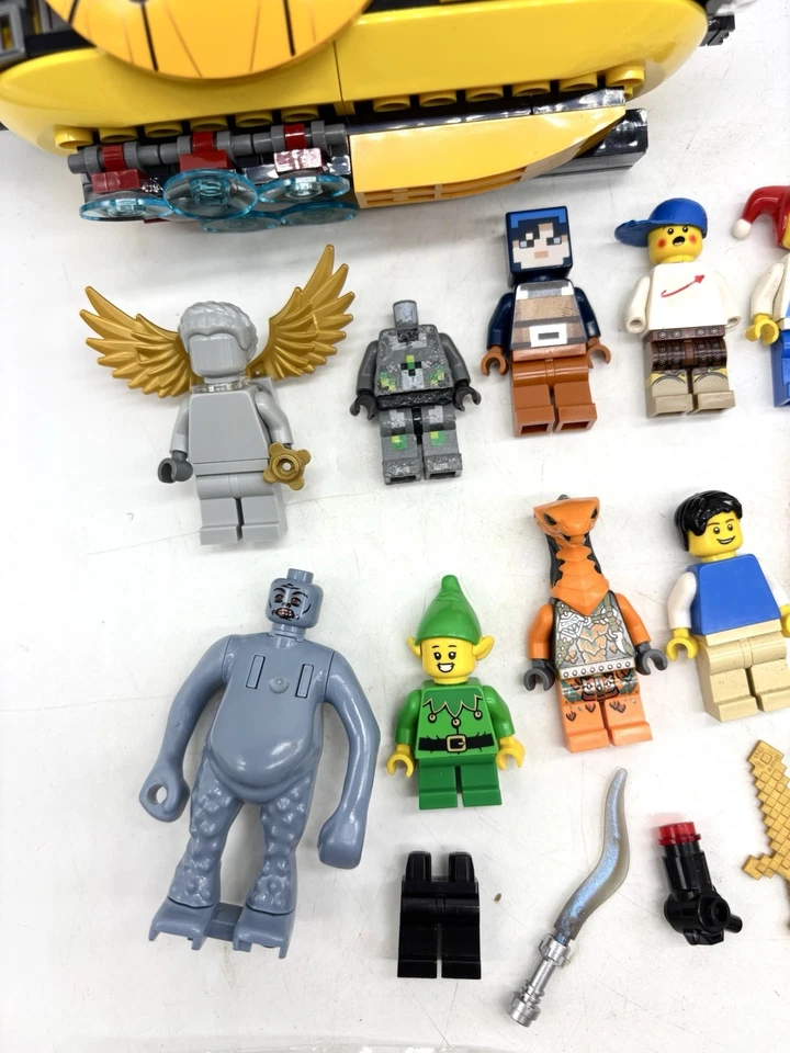 LEGO Lote de Minifiguras Minecraft Ninjango Elfo Harry Potter Guardianes de la Galaxia Foto 2 de 4