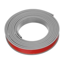 U-Shape Edge Banding, 9.8Ft x 25mm TPE Self-Adhesive Veneer Edging Grey 