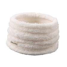 Fleece Kids Scarf - Warm Winter  Autumn Neck Warmer for Boys  Girls 1 White