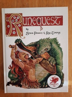 Runequest 2 Classic Edition hardback RPG