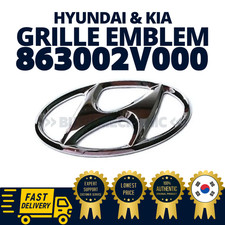 ORIGINAL OEM Hyundai Kia Kühlergrill Emblem Symbol Mark H vorne Veloster 8630...