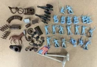 Vintage Marx Blue And Gray Playset Lot