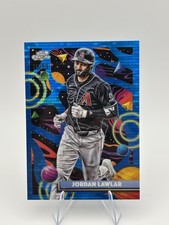 2025 Topps Cosmic Chrome - Jordan Lawlar #110 Blue Moon Refractor /99