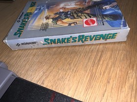 Snake&rsquo;s Revenge NES PAL (Boxed And Disc Holder) Nintendo Konami Games No Manual