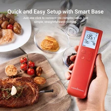ThermoMaven G1 wireless meat thermometer w/WiFi for BBQ, Grill, Oven & Smoker