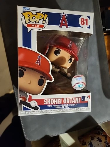 Shohei Ohtani Funko Pop Los Angeles Angels Alternate Uniform Vinyl Figure 81 MLB