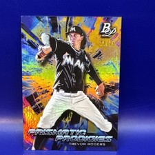Trevor Rodgers 2018 Bowman Platinum Prismatic Prodigies Orange #22/25 Orioles
