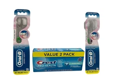 Val pk-Crest Pro Health /2 Twin Pk Oral-B -Soft Toothbrushes 2-in each pack 6/27
