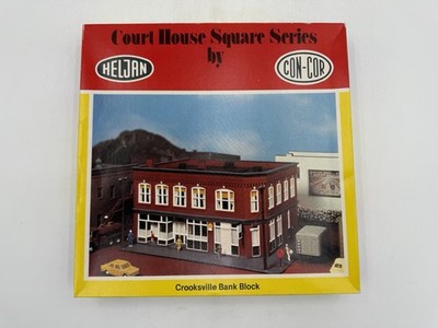 Heljan Court House Square Series by Con-Cor  B 903 Crooksville Bank Block
