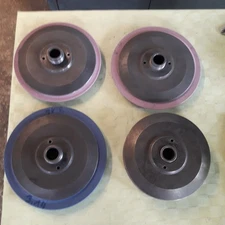 4x Schleifscheibenaufnahme von Loroch Kreissägen - Schärfmaschine  z.B. " K910 "