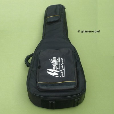 4/4 Gitarren-Tasche Gigbag Rockbag by Warwick Black gepolstert Gurte Fächer Top!