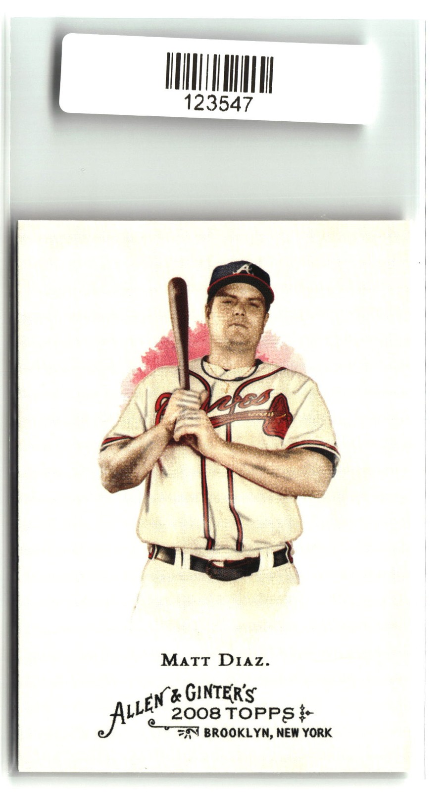 Matt Diaz 2008 Topps Allen & Ginter #344