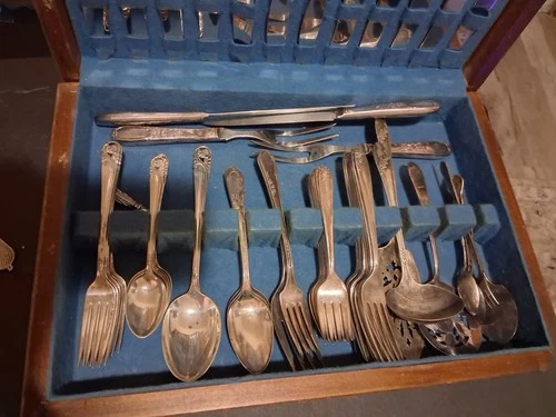 Spring Glory by International Sterling Flatware service for 6 extra