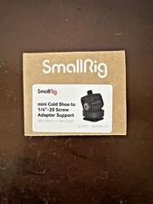 SmallRig 1/4" Mini Ball Head Cold Shoe Mount Adapter with 1/4"-20 Black