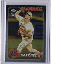 2024 Topps Chrome - Justin Martinez #159 (RC) Diamondbacks Rookie