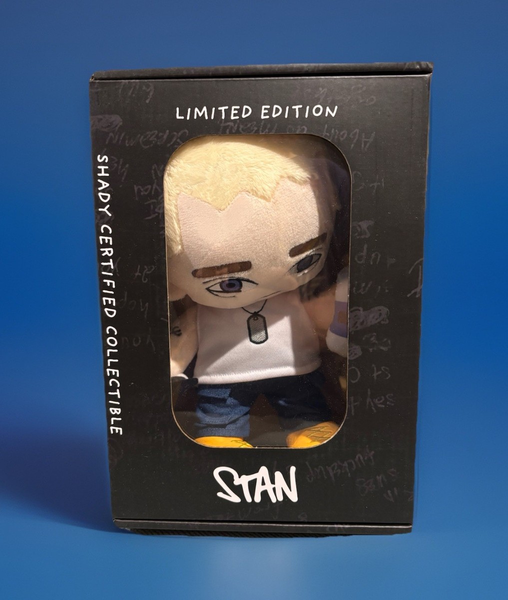 NEW Eminem Stan Plush Doll 25th Anniversary Limited Edition Slim
