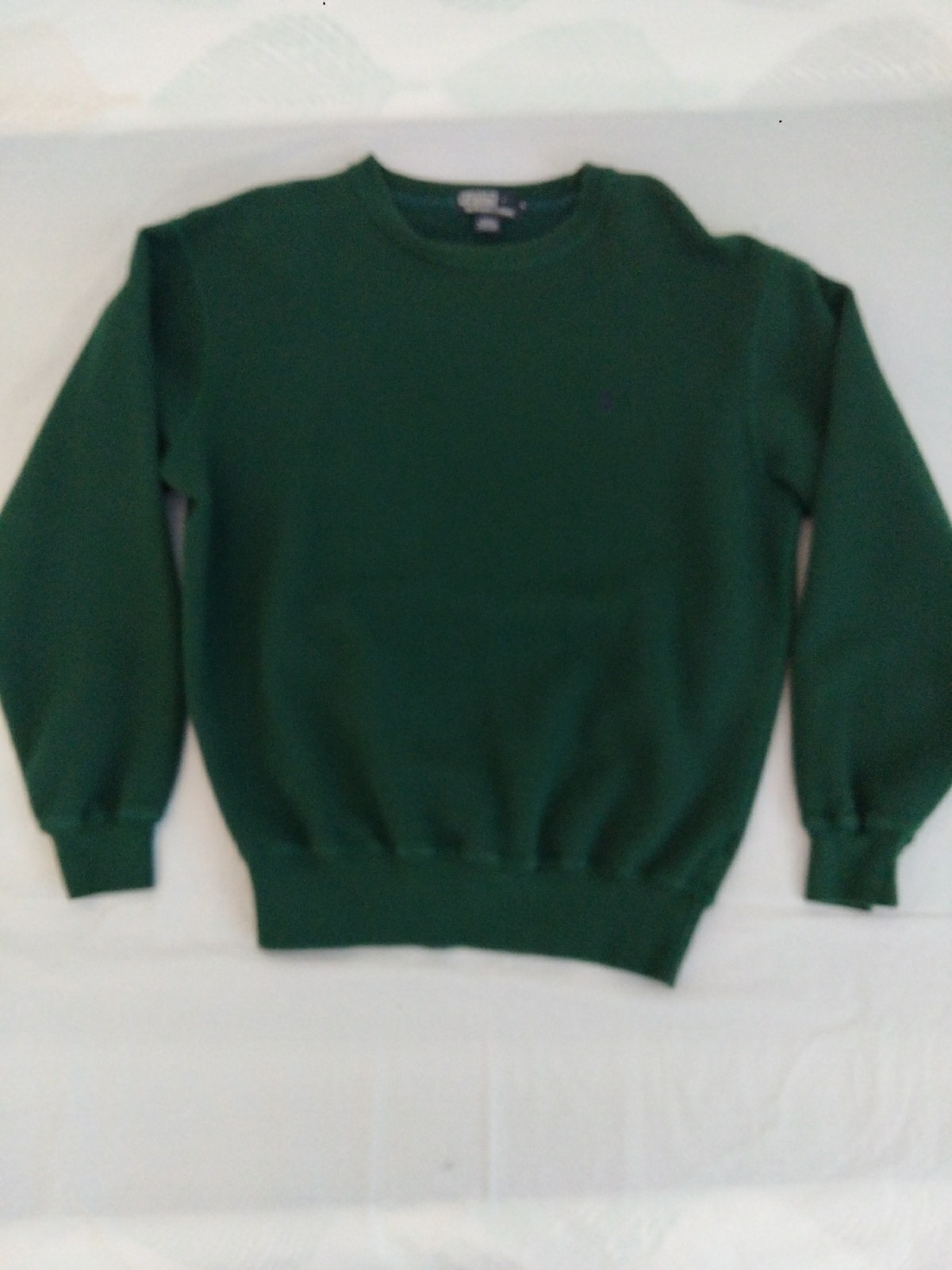 Polo By Ralph Lauren Hunter Green Sweatshirt Size Mens Small Pre-owned thumbnail 2