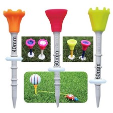 BIRDIE79 Upgraded Premium Big Head Silicone Golf Tees 3-1/4   Height...