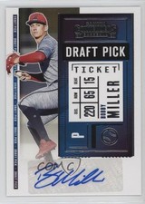 2020 Panini Contenders Draft Pick Ticket 2 Bobby Miller #DPT2-BM Auto 1cc7
