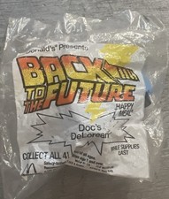 McDonald's Happy Meal Toy Back To The Future Doc's DeLorean Car w/Doc