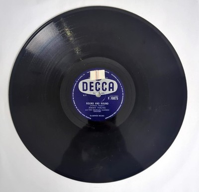 Jimmy Young Round and Round / Walkin' After Midnight F10875 Decca