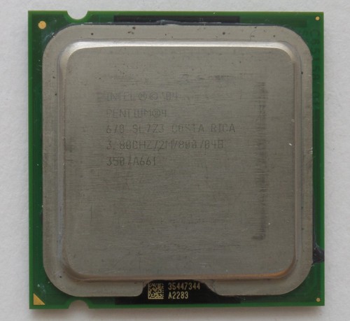 Pentium 4 670 3.8ghz CPU LGA 775 SL7Z3