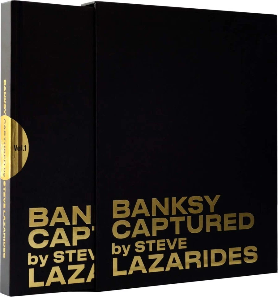 Banksy Captured Vol 1, 1st Black Edition, By Steve Lazarides. Limited Edition. - Image 2 of 4