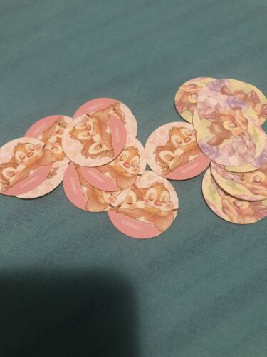 Disney Bambi Thumper And Chip N Dale Flake Stickers Sack Kids Collection Htf - Picture 4 of 4
