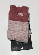 Victoria Secret "PINK" Begonia Single Pair Of crew socks New