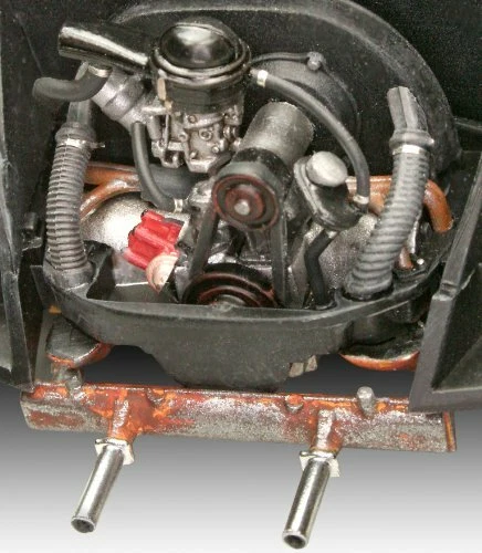 Volkswagen VW Beetle Kafer 1500 Limousine 1968 Plastic Kit 1:24 Model 07083 - Immagine 4 di 4