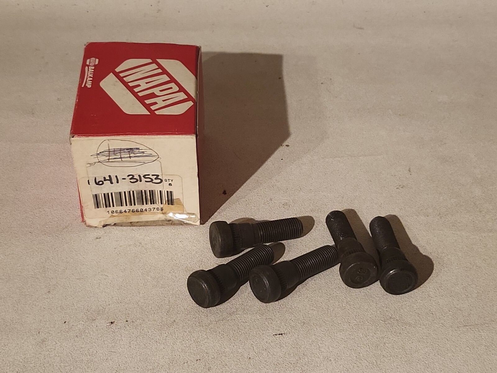 NAPA Wheel Lug Bolt Stud Pack of 5 Part 6413153 eBay