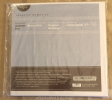 Creative Memories Paper Album Kit SUMMER FUN Paper, photo mats, stickers, dies