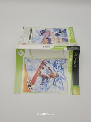 SSX 3 nur Cover XBox Classic Microsoft -Sehr Gut- Ohne Spiel