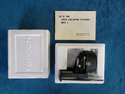 TOPCON SLIDE COPYING ATTACHMENT , MODEL II , PRE-OWNED , MADE IN
