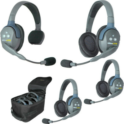 Eartec UL413 UltraLITE 4-Person Headset System (USA)