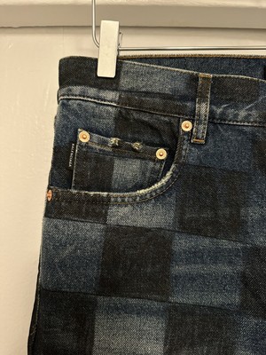 Balenciaga Fall 2019 Mens Runway Checkerboard Paris Fit Sharpie  